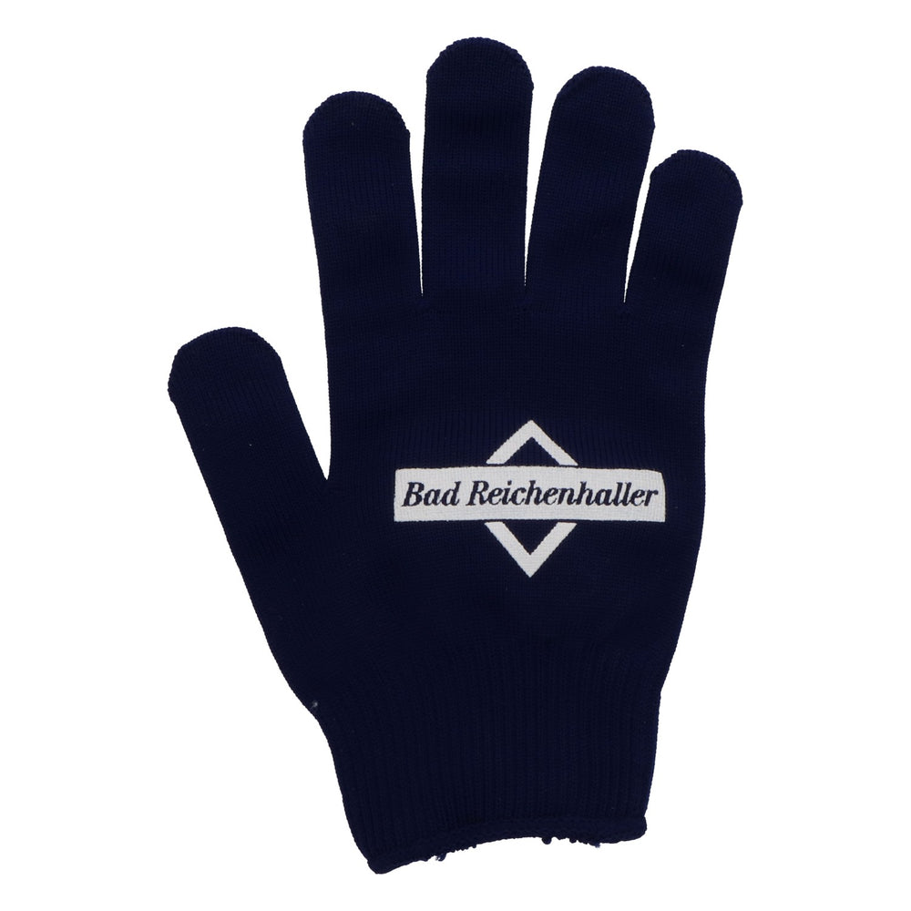 Bad Reichenhaller Grip Gloves, Non-Slip with Textured Coating, Blue and White, Size 7