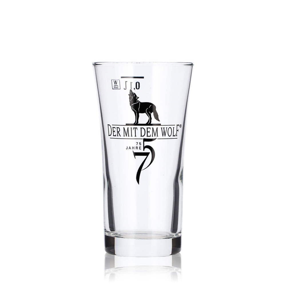 Baden Winegrowers' Cooperative Wine Glass, 0.1 L, Tasting Glass: "The One with the Wolf"