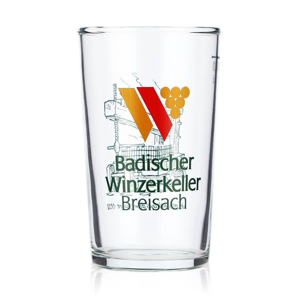 Badischer Winzerkeller Breisach Wine Glass 0.1l Wine Glasses Tasting Glass