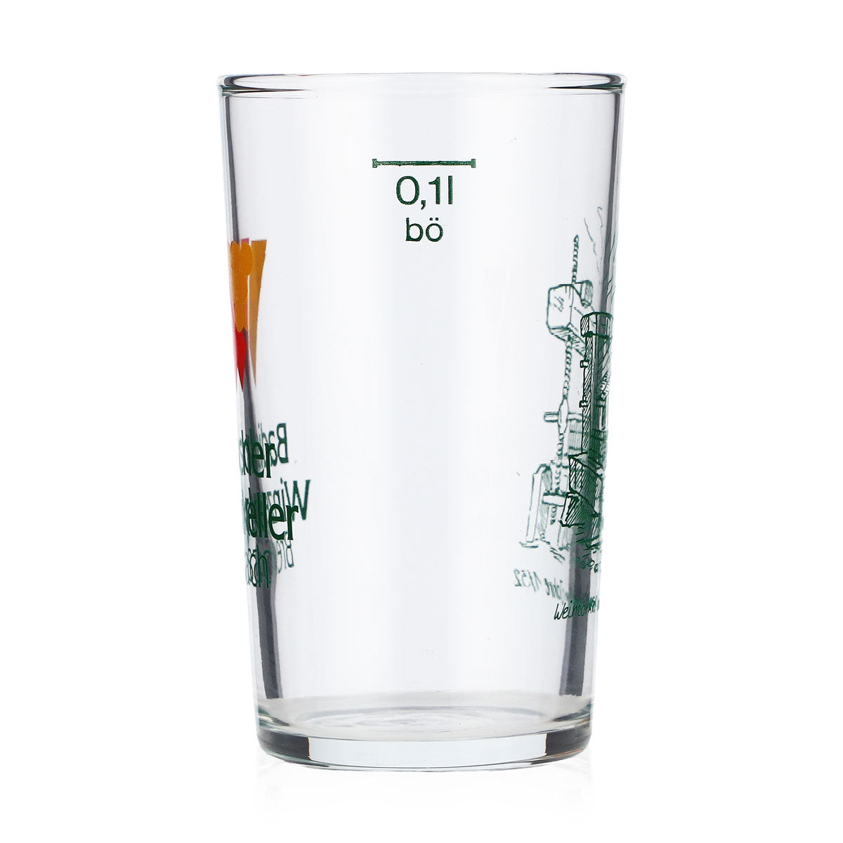 Badischer Winzerkeller Breisach Wine Glass 0.1l Wine Glasses Tasting Glass – View 4