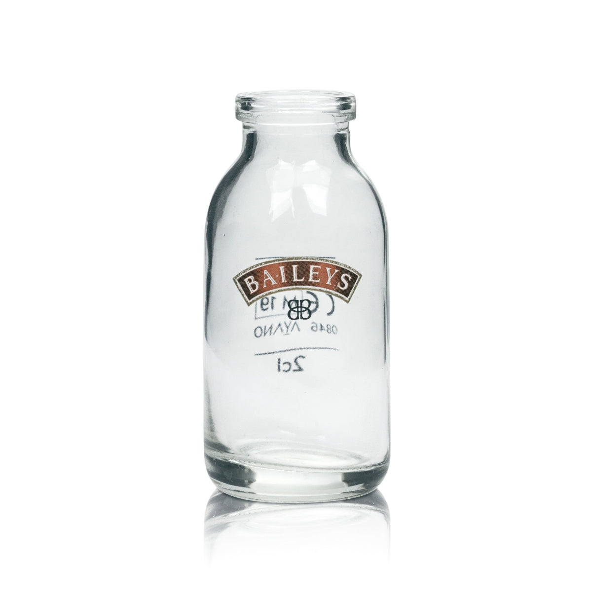 Baileys Mini Milk Bottle Glass 50ml 2 + 4cl Short Shot Glasses