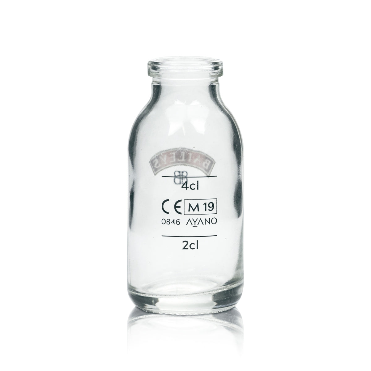 Baileys Mini Milk Bottle Glass 50ml 2 + 4cl Short Shot Glasses – View 2