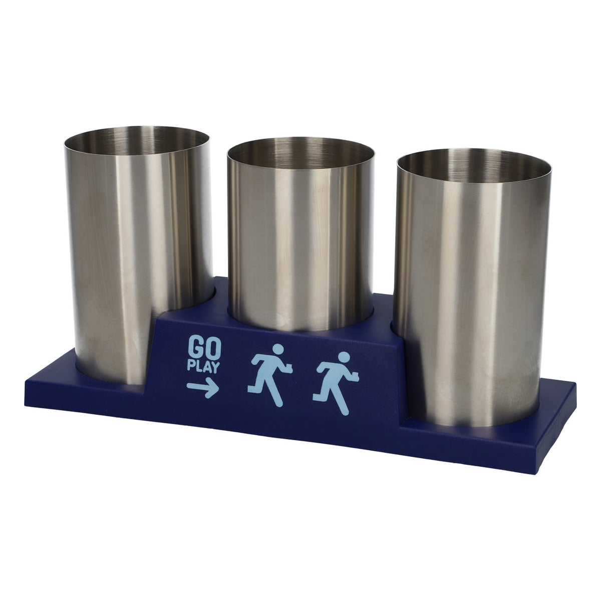 Ballantines Whiskey Table Display Bottle Holder Bar Organizer Stainless Steel – View 4