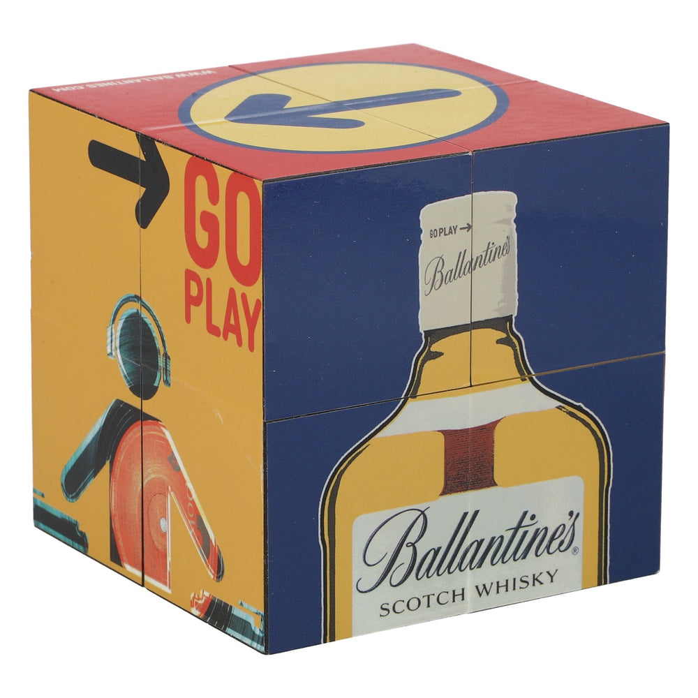 Ballantine's Whiskey Magic Cube Family Puzzle Cubes Collectible