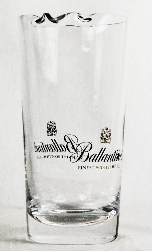 Ballantines Whisky Pitcher Glass Carafe with Pourer "Finest Scotch" – View 2