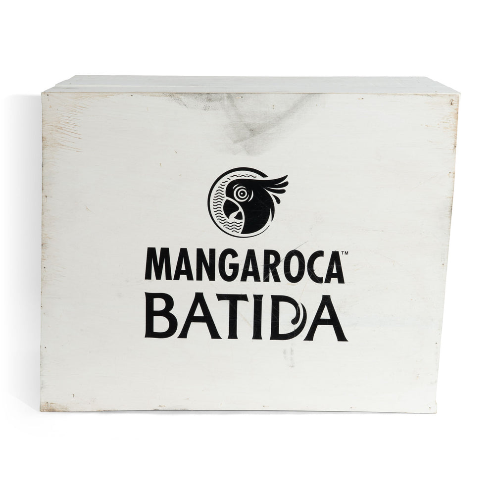 Batida de Coco Wooden Box Side Table 50x40x30cm Display Box Decorative Stand