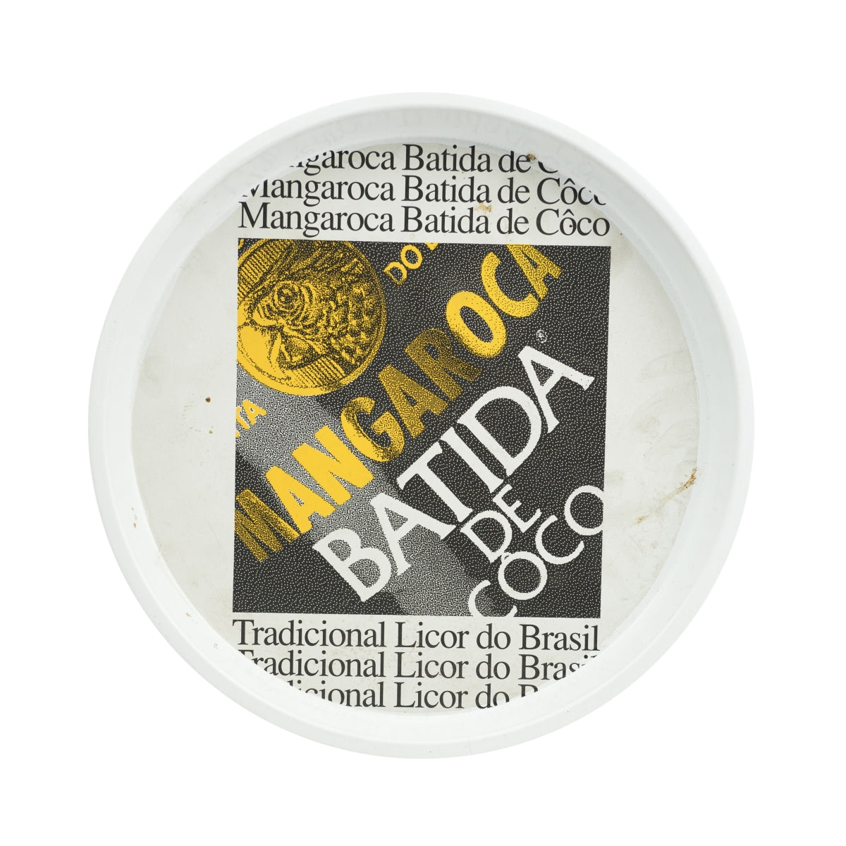 Batida de Coco Serving Tray Waiter Gastro Bar Glasses Bottle Anti-Slip