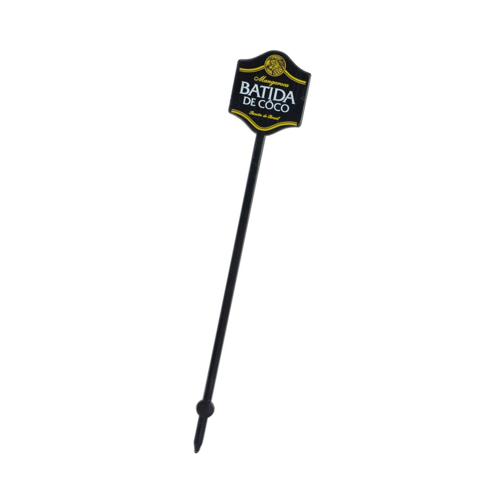 Batida de Coco Stirrer Stir Stick Mixing Stick Black Bar Accessories Bartool Mixology