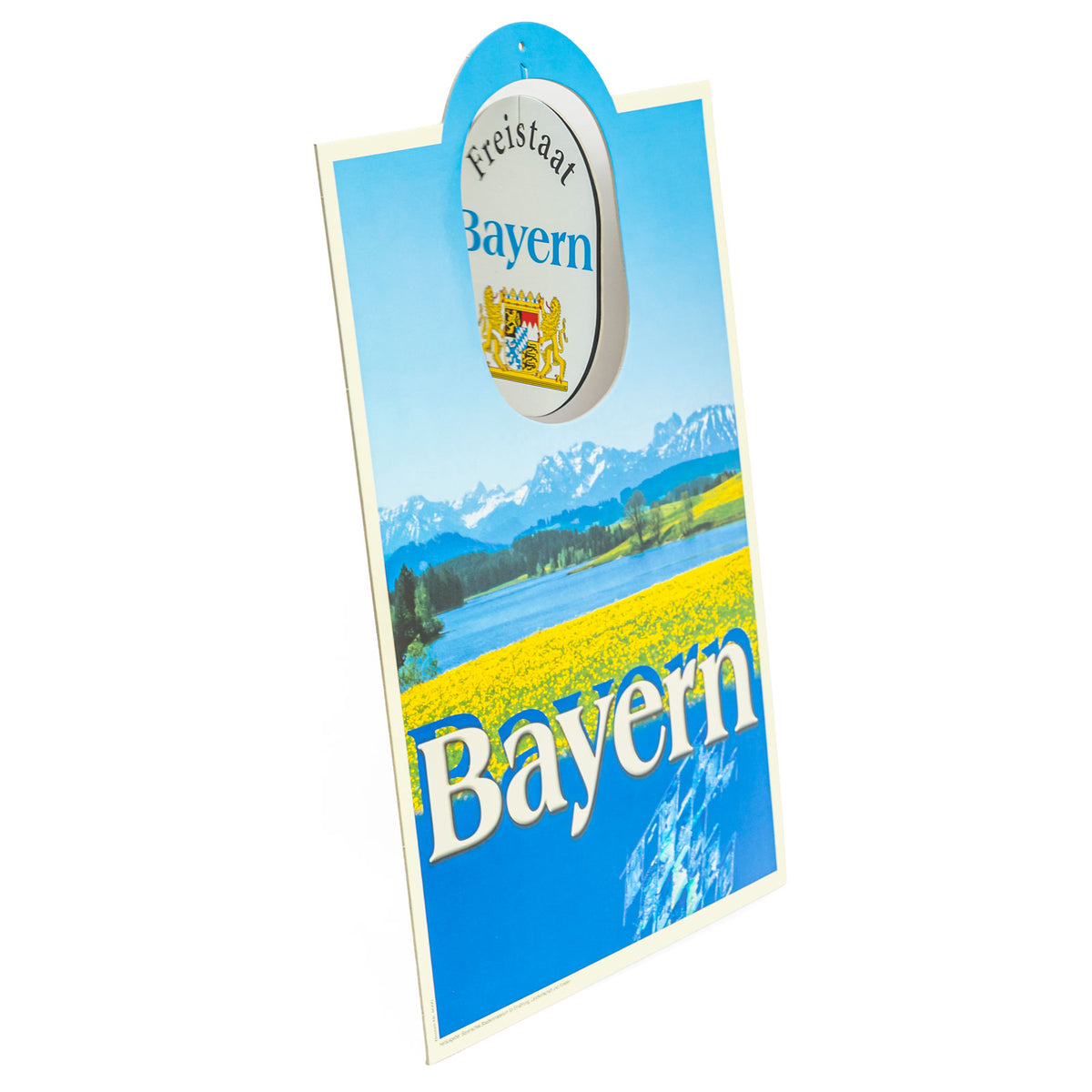 Bavaria Sign Ceiling Hanger "Specialties from Bavaria" 59x42 cm – View 3