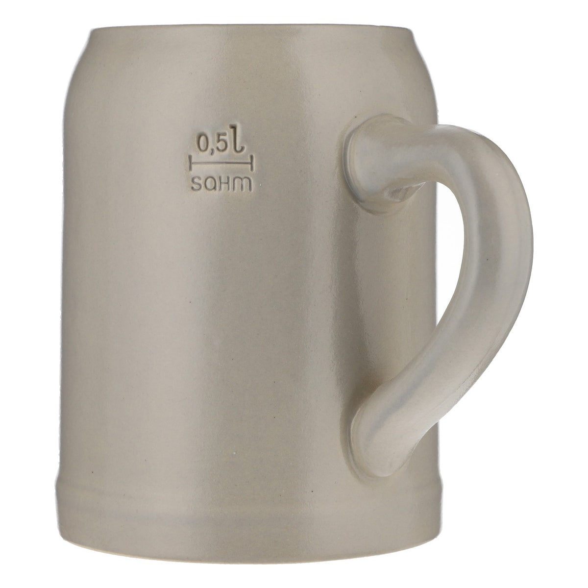 Bayreuth Brewery Glass Stoneware Mug Seidel Clay Mug 0.5l "Ornament" – View 4