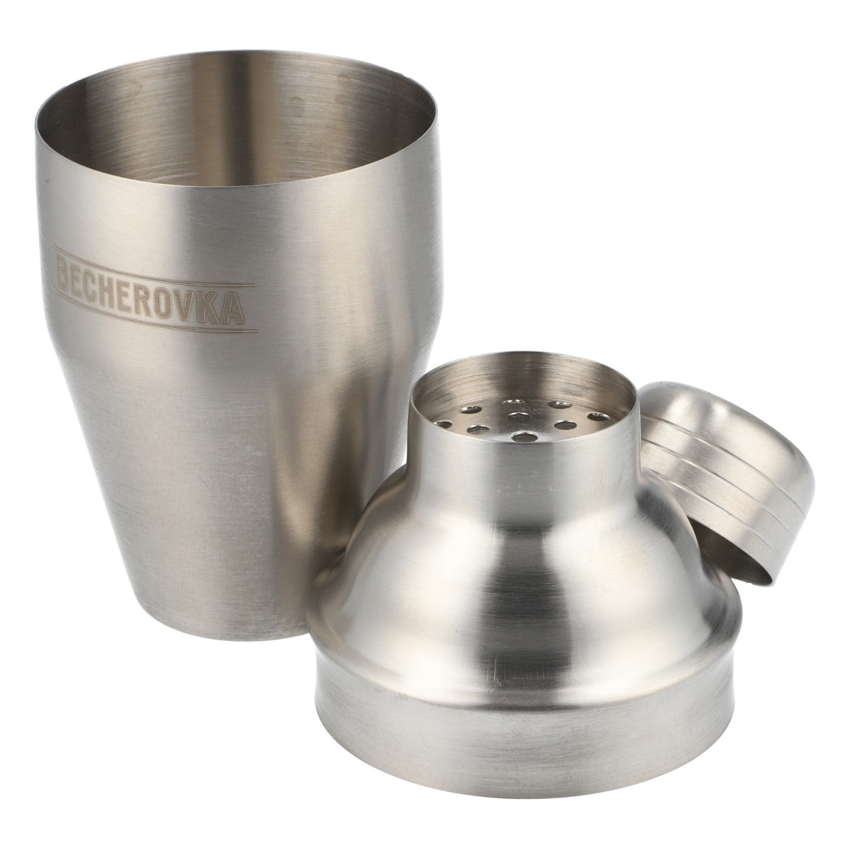 Becherovka Vodka Stainless Steel Mini Shaker 3-piece Bar Accessories – View 4