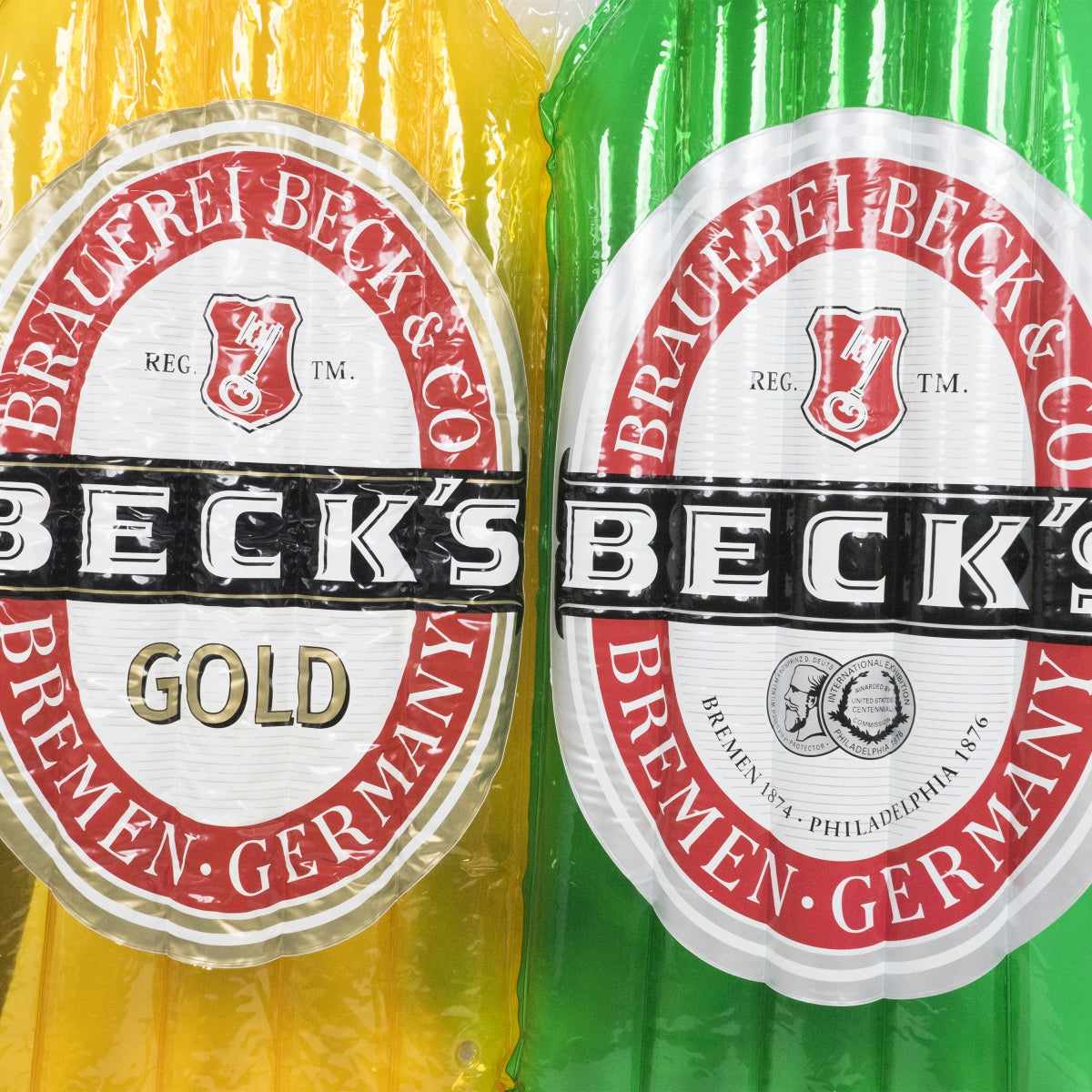 Becks Beer Double Air Mattress Air Mattress Swimming Bathing Beach Pool – View 3