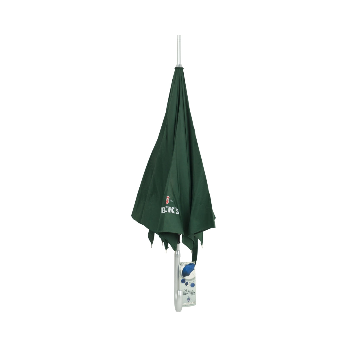 Becks Beer Umbrella Green Automatic Stable Storm Weather Walking Stick Umbrella Pair – View 3