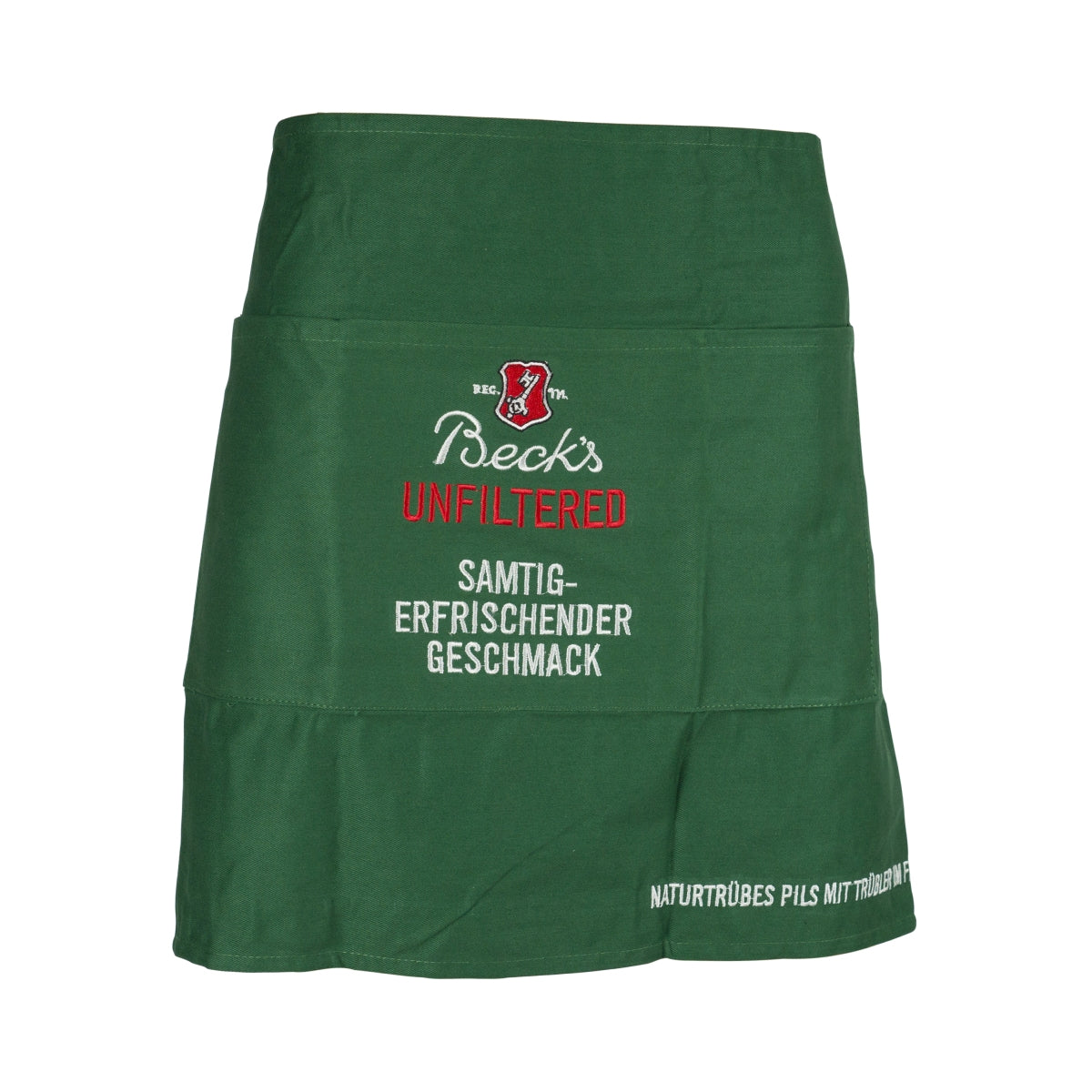 Beck's waiter apron, waist tie, short, for restaurants, bistros, cafés, bars, and waiters
