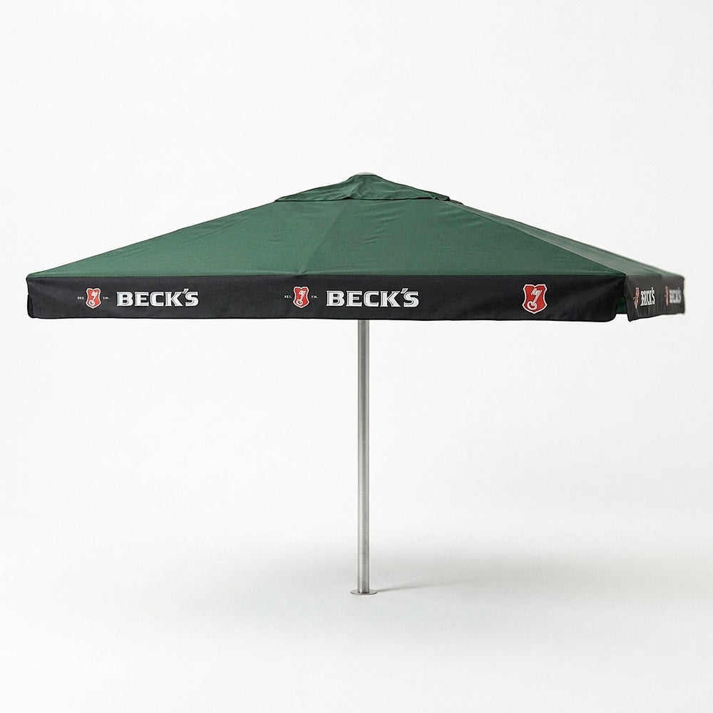 Beck's 4x4m Parasol for Breweries, Restaurants, and Beer Gardens