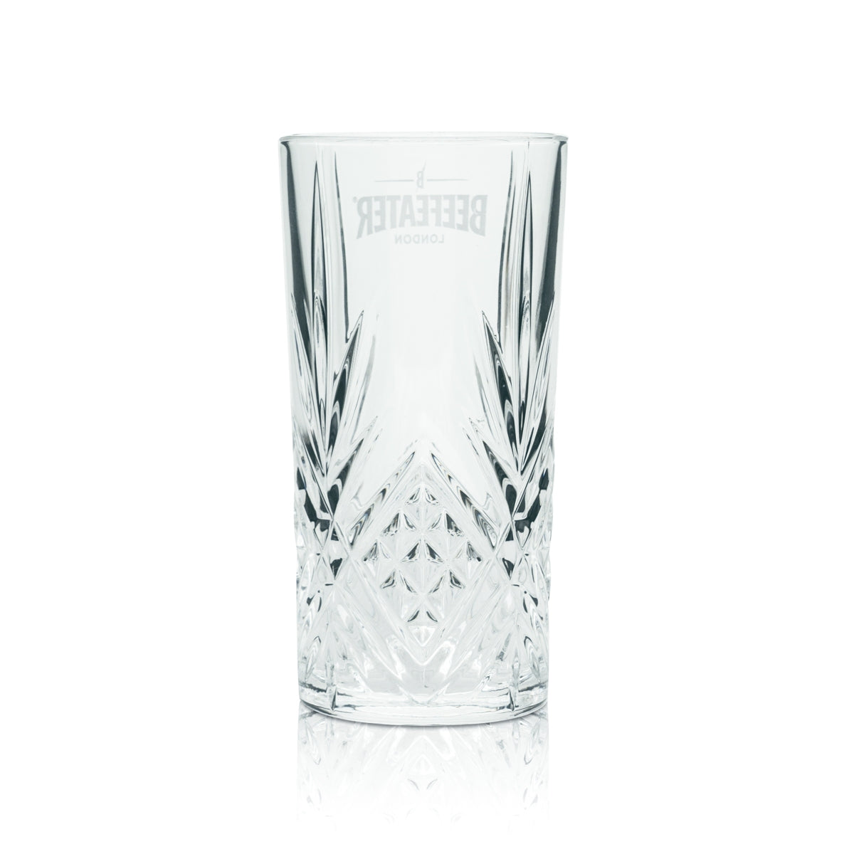 Beefeater Gin Glass 0.3l Long Drink Relief Glasses Cocktail Contour Crystal Gastro – View 2