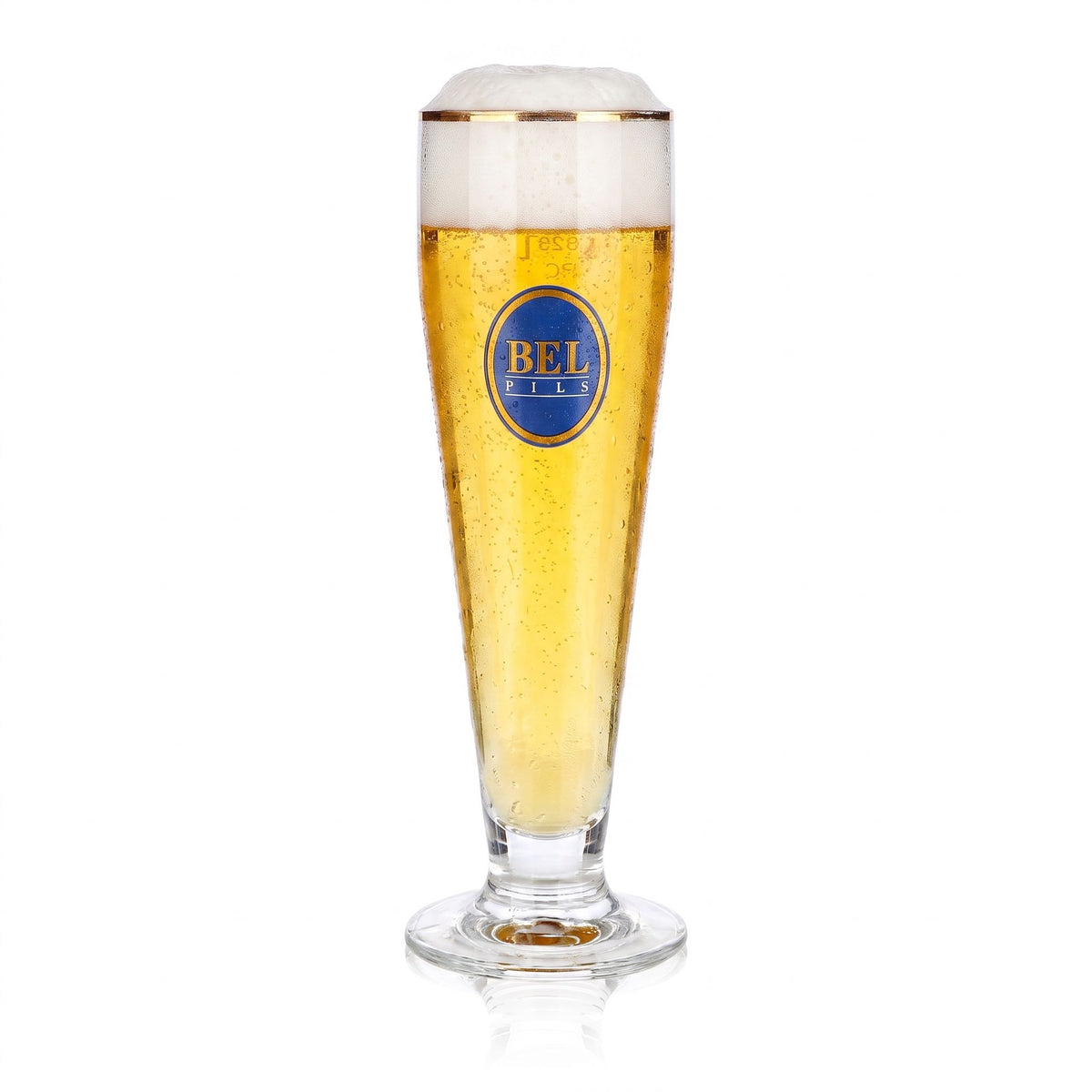 Bel Beer Glass, 0.25 L, Goblet, Pils, Gold Rim, Ritzenhoff