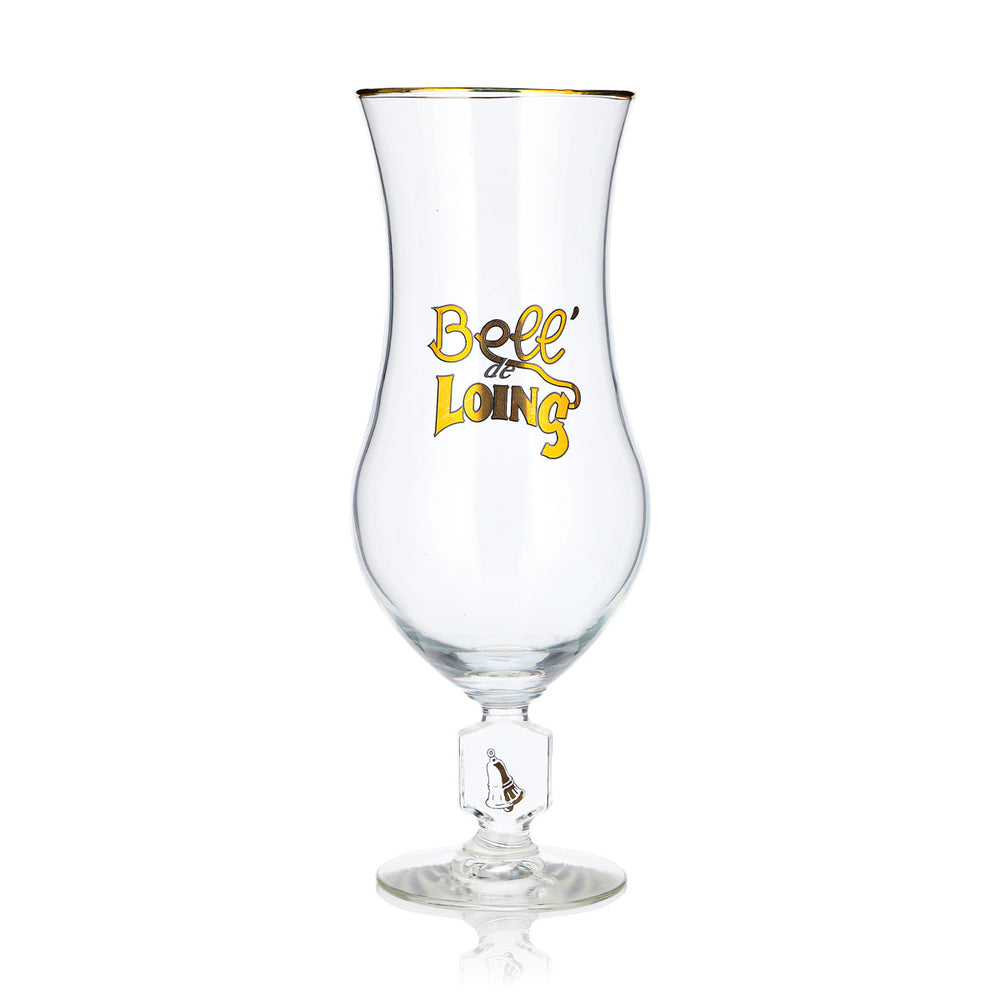 Bell' De Loing Beer Glass, 0.33 L, Goblet, Gold-Rimmed, Durabor