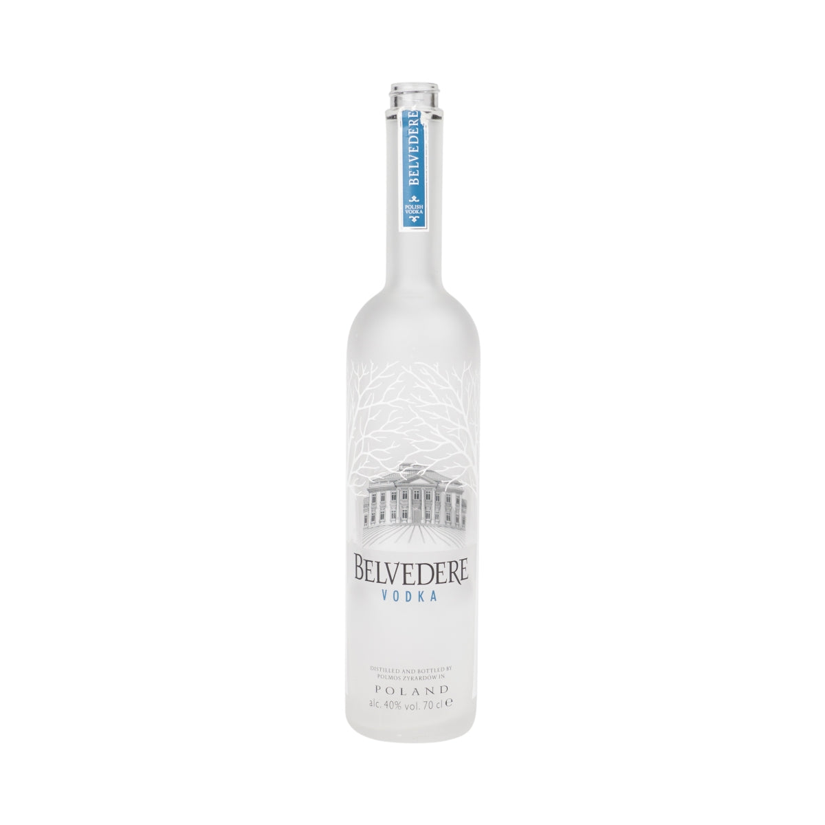 Belvedere Vodka bottle 0.7l EMPTY used Poland craft lamp decoration money box