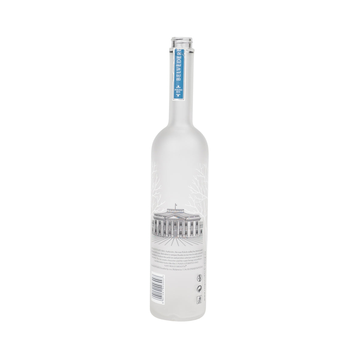 Belvedere Vodka bottle 0.7l EMPTY used Poland craft lamp decoration money box – View 2