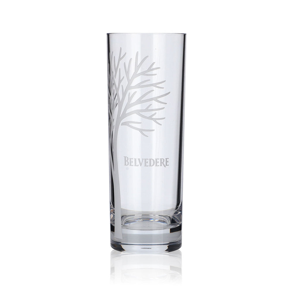 Belvedere Vodka Glass 0.35l Plastic Highball Long Drink Glass Cocktail Gastro