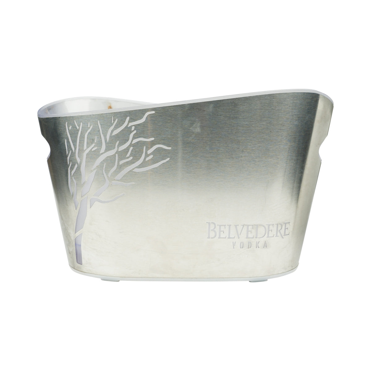 Belvedere Vodka cooler magnum used ice cube bottles container box bar