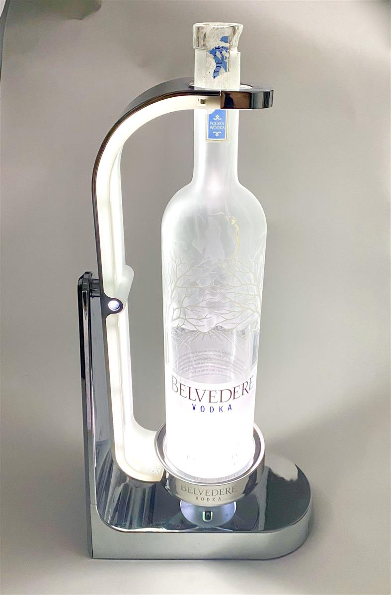 Belvedere Vodka LED Swing Swivel Bottle Holder 3l Belvedere new version