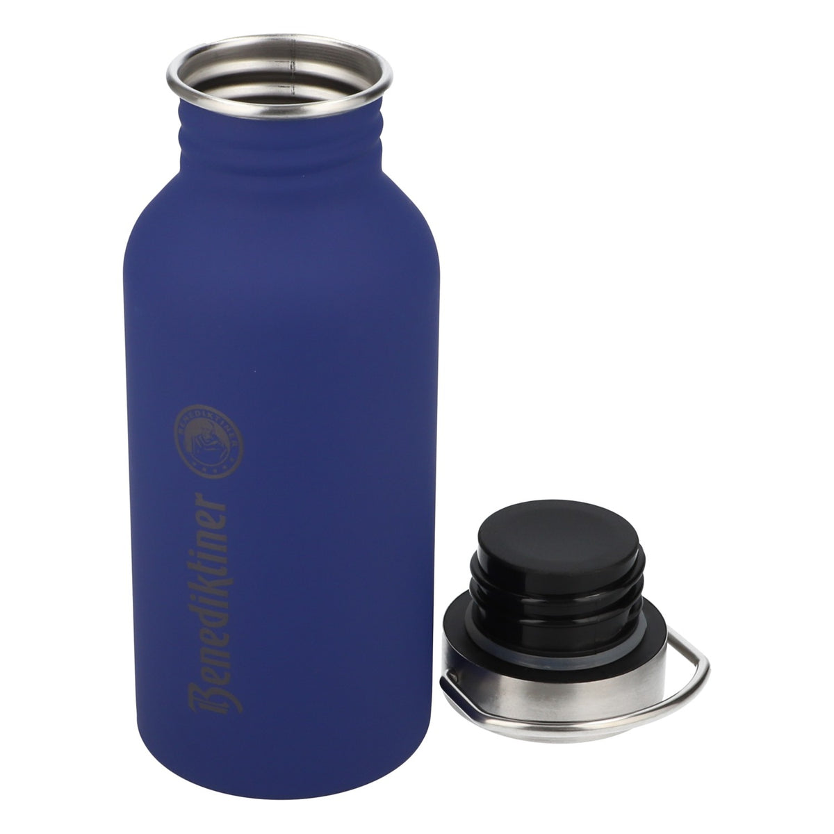 Benedictine beer travel bottle, aluminum thermos bottle, cooling bottle, 0.5 l – View 4