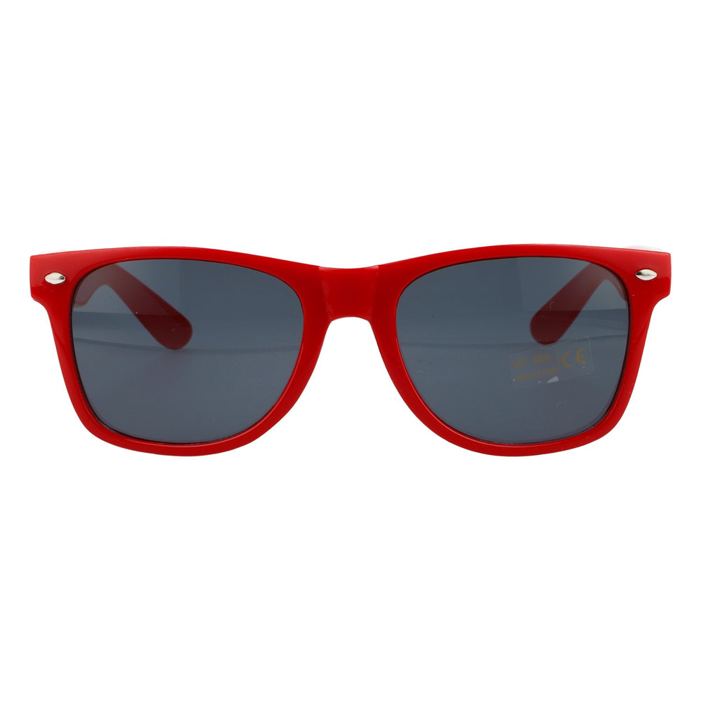 Berentzen Sunglasses, Red, UV 400 Protection, Wayfarer, Party, Festival