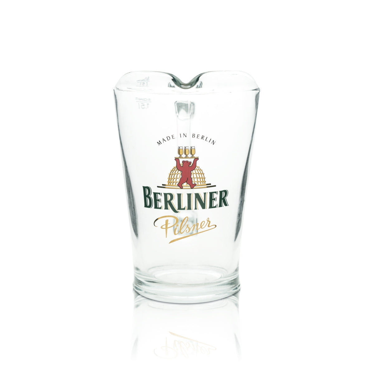 Berlin Pilsner Beer Pitcher Carafe 1.5l Pourer Sahm Jug Brewery