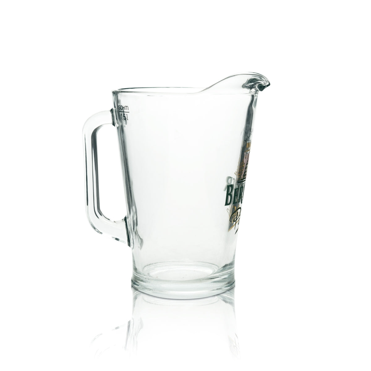 Berlin Pilsner Beer Pitcher Carafe 1.5l Pourer Sahm Jug Brewery – View 2