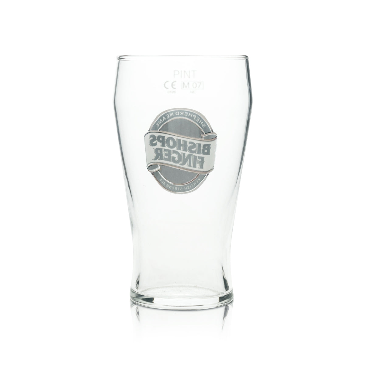 Bishops Finger Beer Glass 0.5l Mug Pint Shepherd Neame Glasses Beer Ale One – View 2