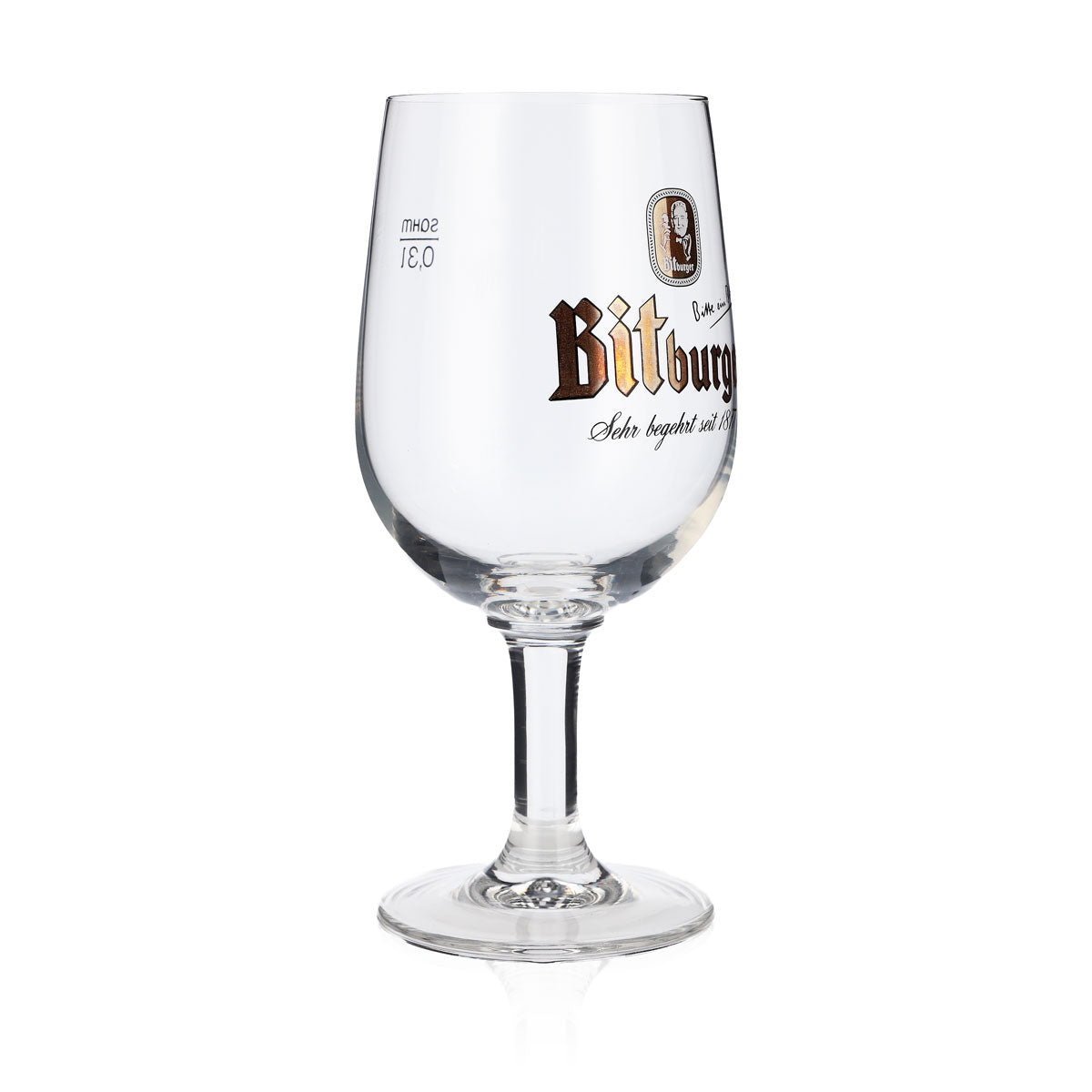 Bitburger Beer Beer Glass Trophy Beer Glasses Gaston 0.3l "Das besondere Alte" – View 2