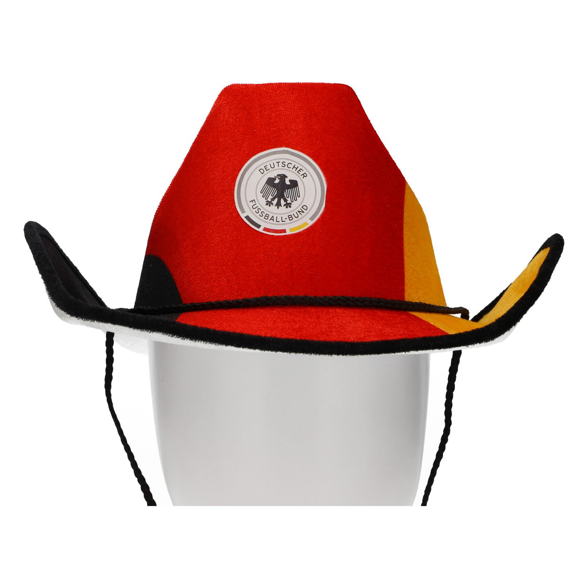 Bitburger Beer Germany Hat Cowboy Hat 20 Years of Partnership Non-Alcoholic – View 3