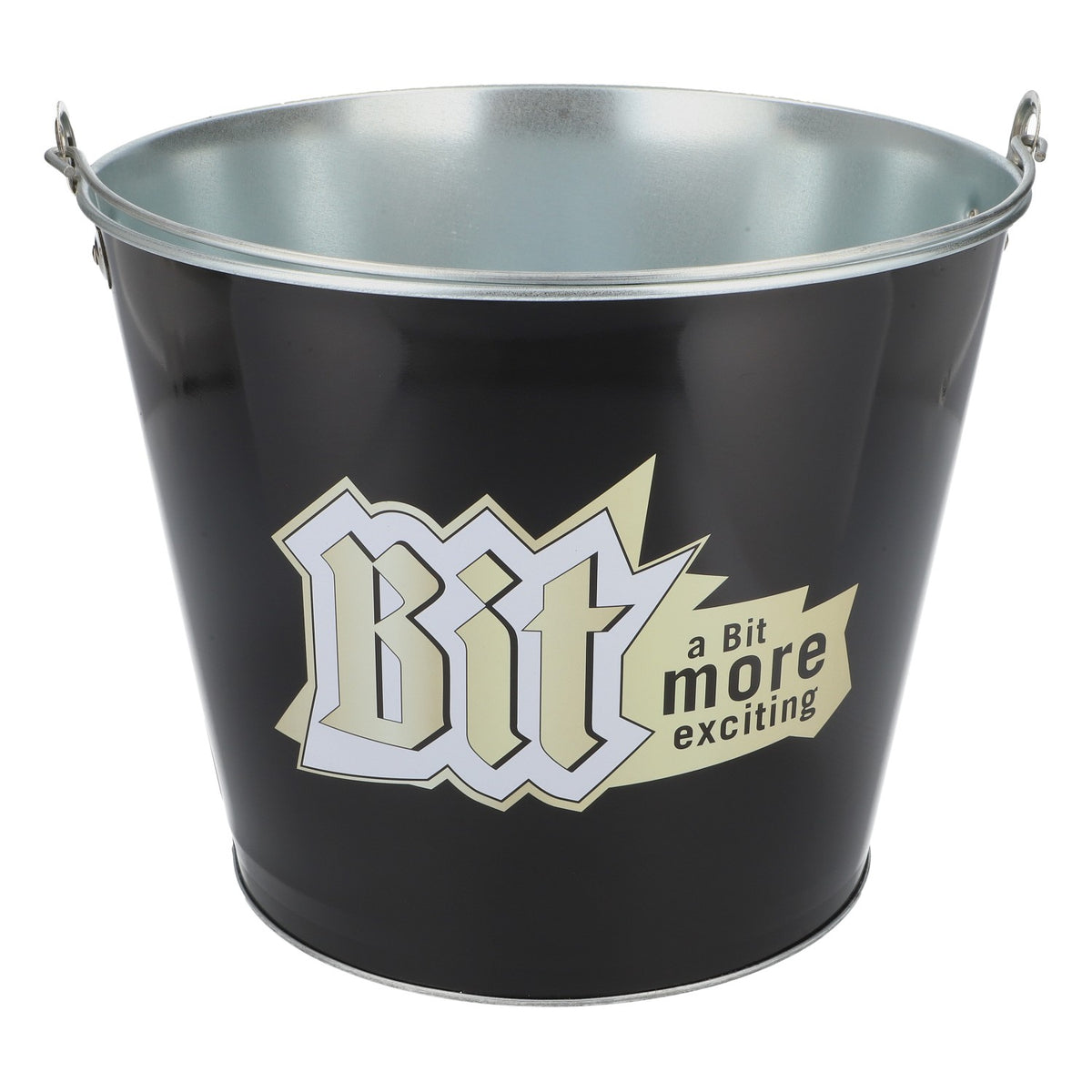Bitburger Beer Bucket Ice Cube Bucket Ice Bucket Ice Cube Container Black "Bit" – View 4
