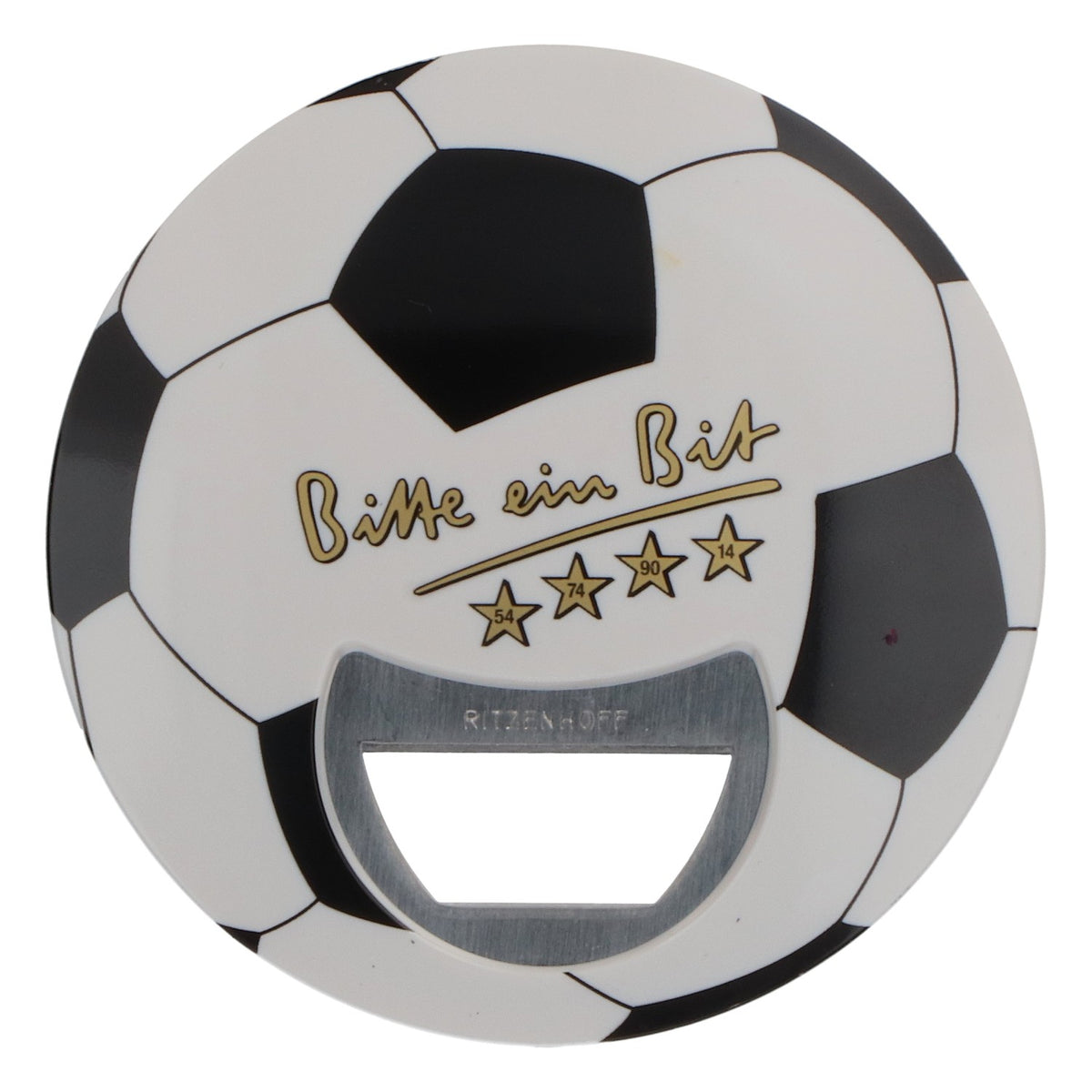 Bitburger Beer Bottle Opener Round 2014 Soccer World Champion Ritzenhoff – View 2