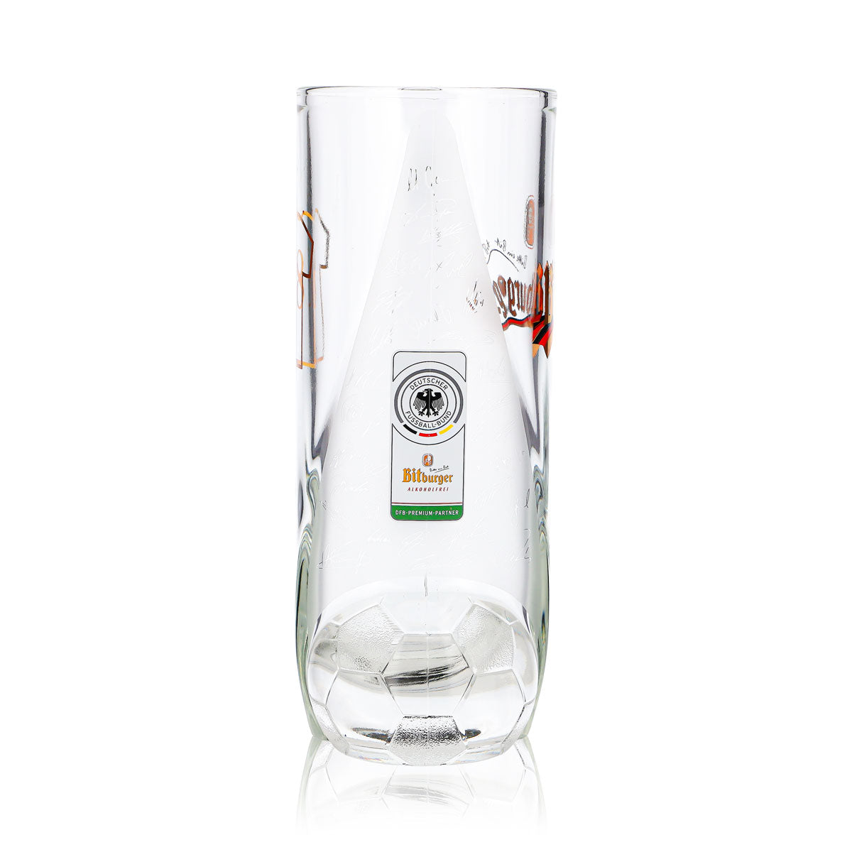 Bitburger Beer Glass, 0.4 L Mug, DFB Premium, Non-Alcoholic, Jersey Number 8 – View 4