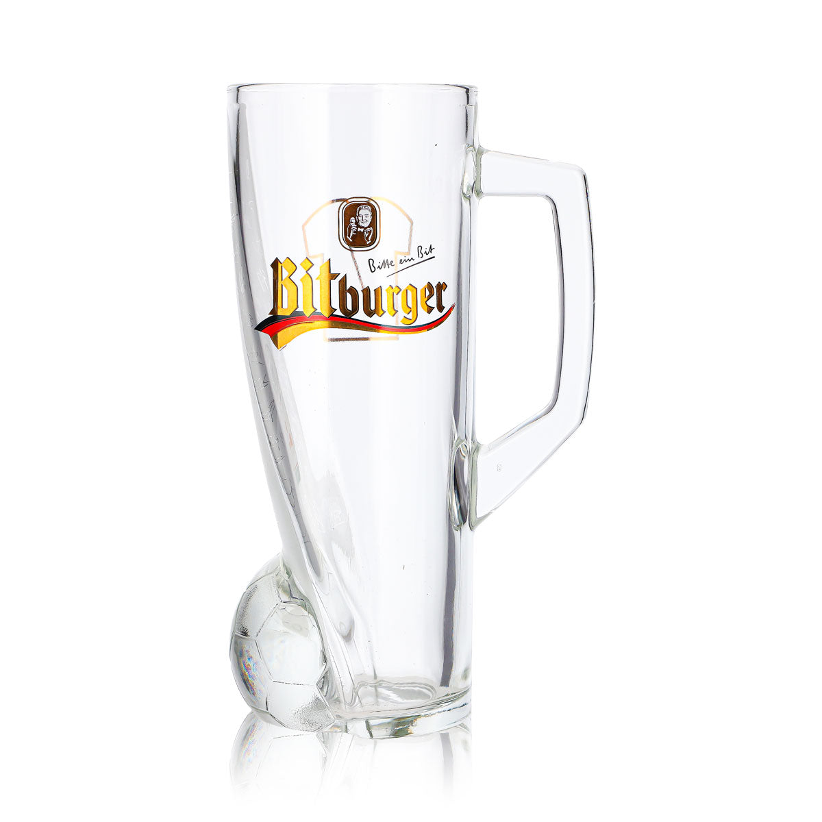 Bitburger Beer Glass, 0.4 L Mug, DFB Premium, Non-Alcoholic, Jersey Number 7 – View 2