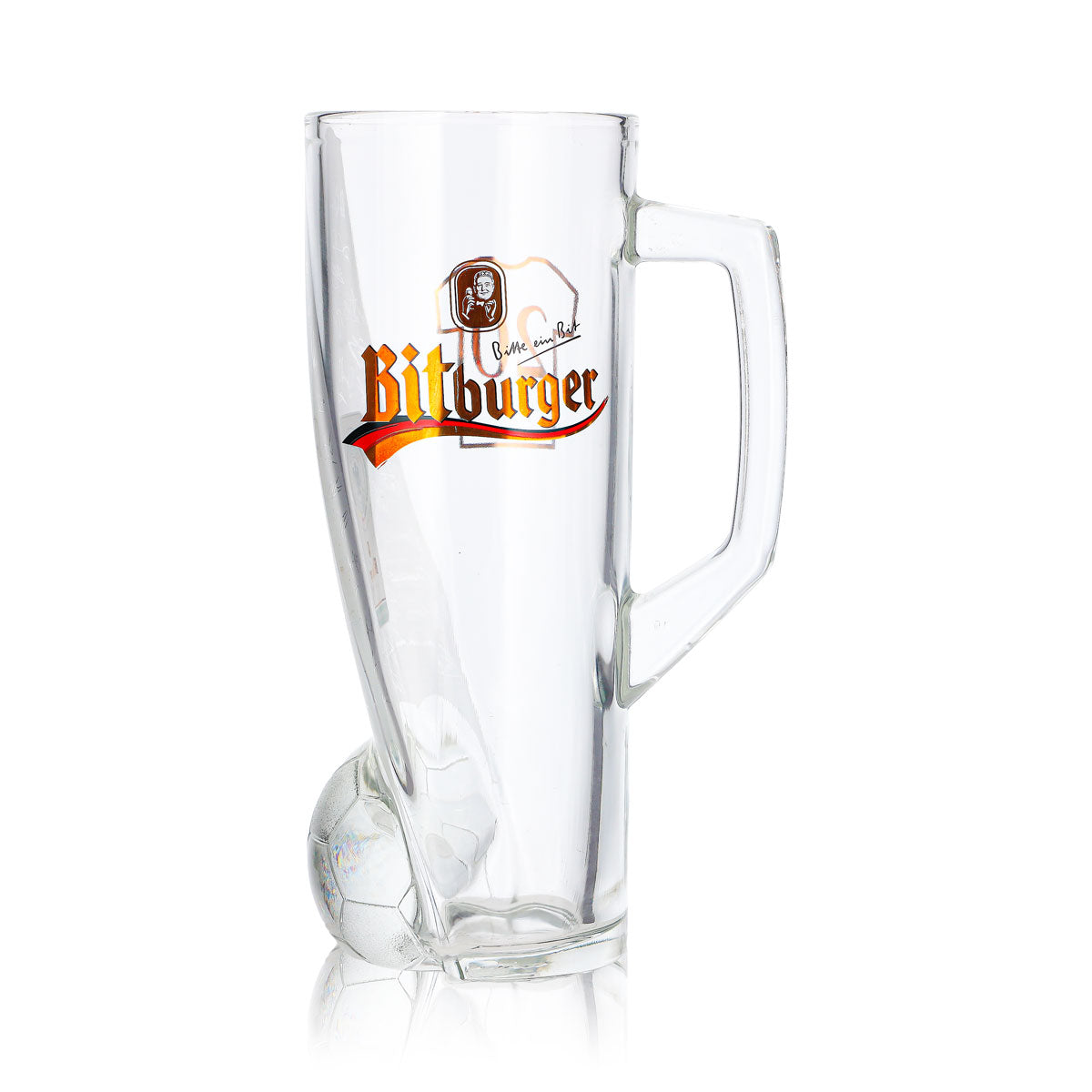 Bitburger Beer Glass, 0.4 L Mug, DFB Premium, Non-Alcoholic, Jersey Number 20 – View 2