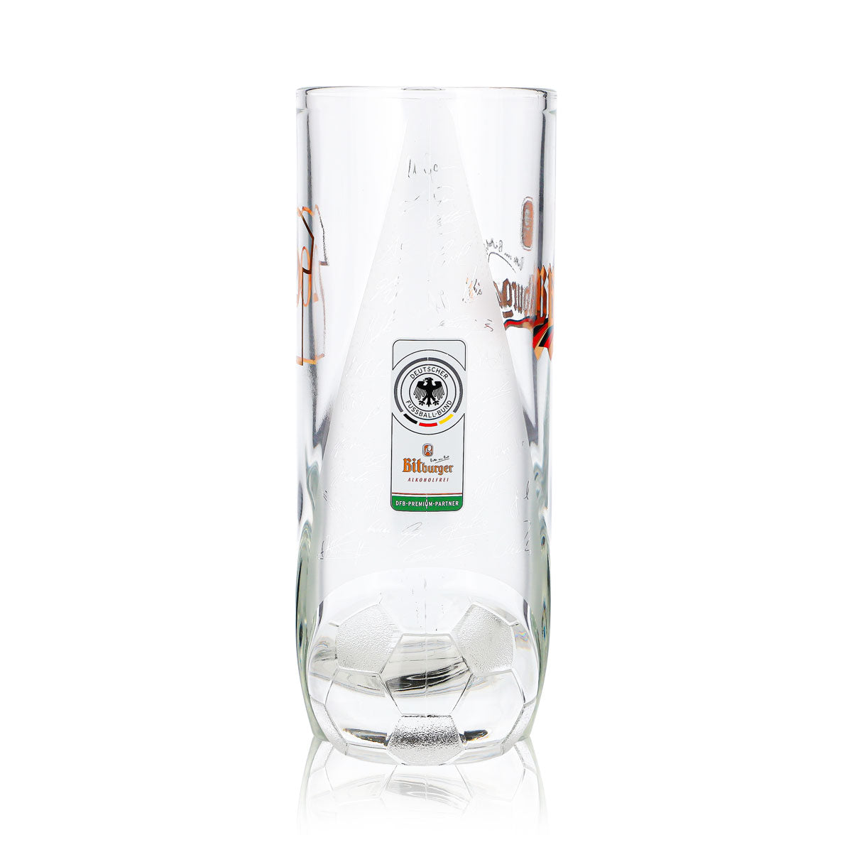 Bitburger Beer Glass, 0.4 L Mug, DFB Premium, Non-Alcoholic, Jersey Number 20 – View 4