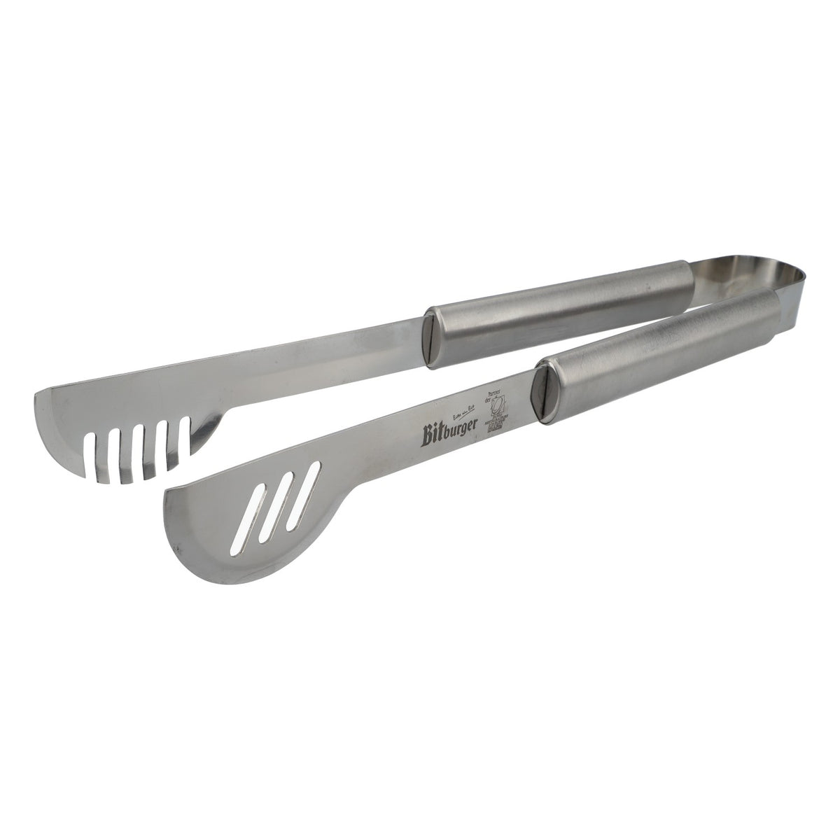 Bitburger Beer Grill Tongs Stainless Steel BBQ with Bottle Opener Table Fine