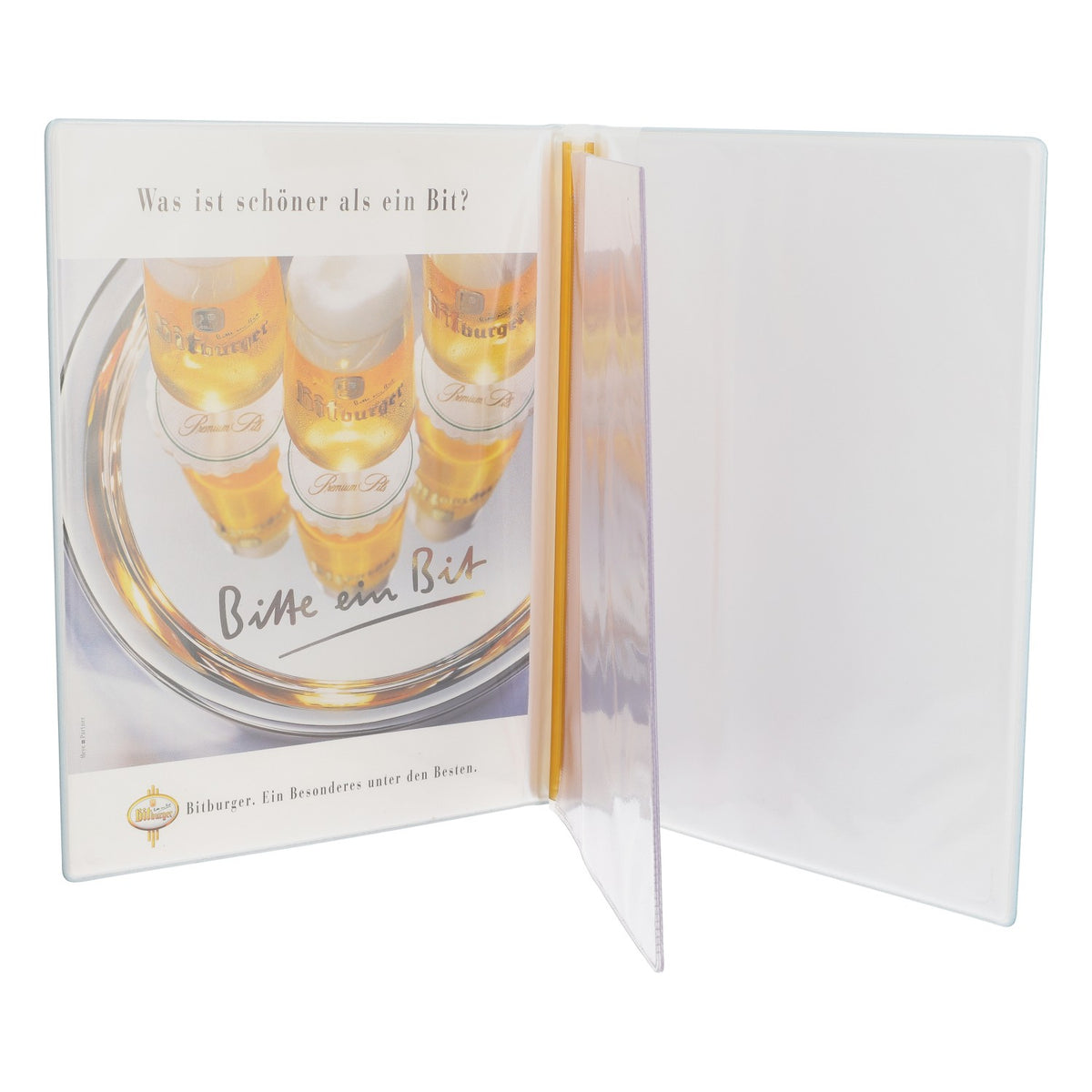 Bitburger Beer Menu Lunch Menu Green 23x18 cm – View 3
