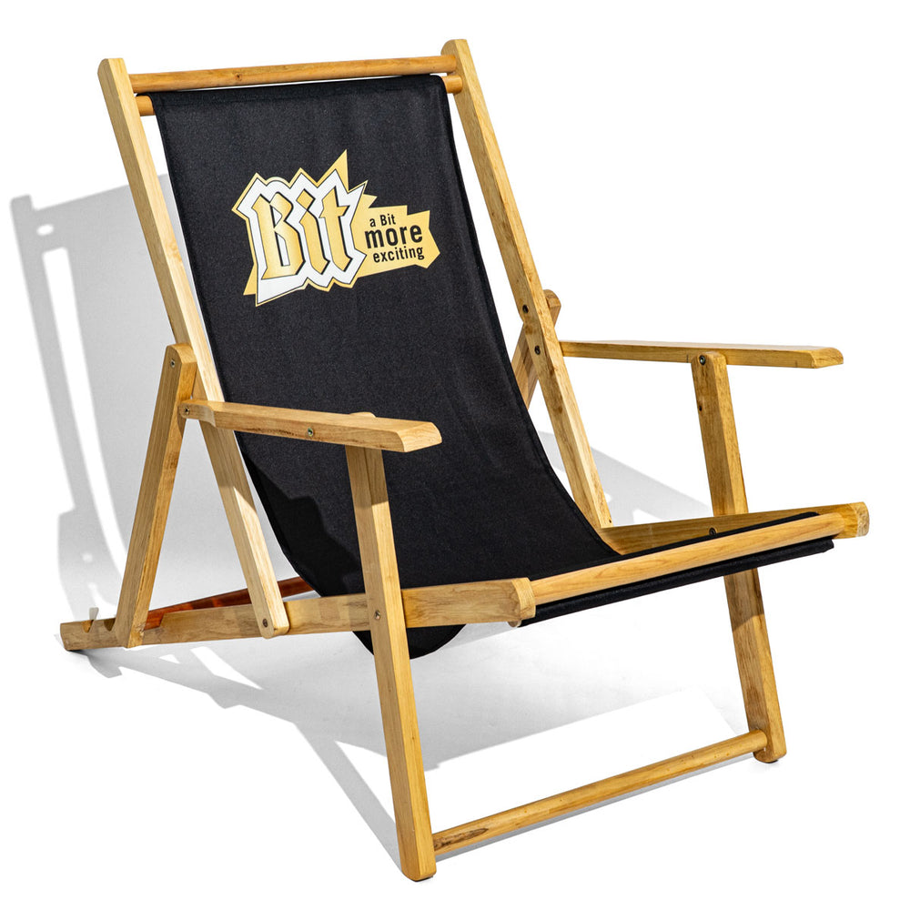 Bitburger Deck Chair Lounge Furniture Beach Chair Folding Chair Armrest Beach Bar