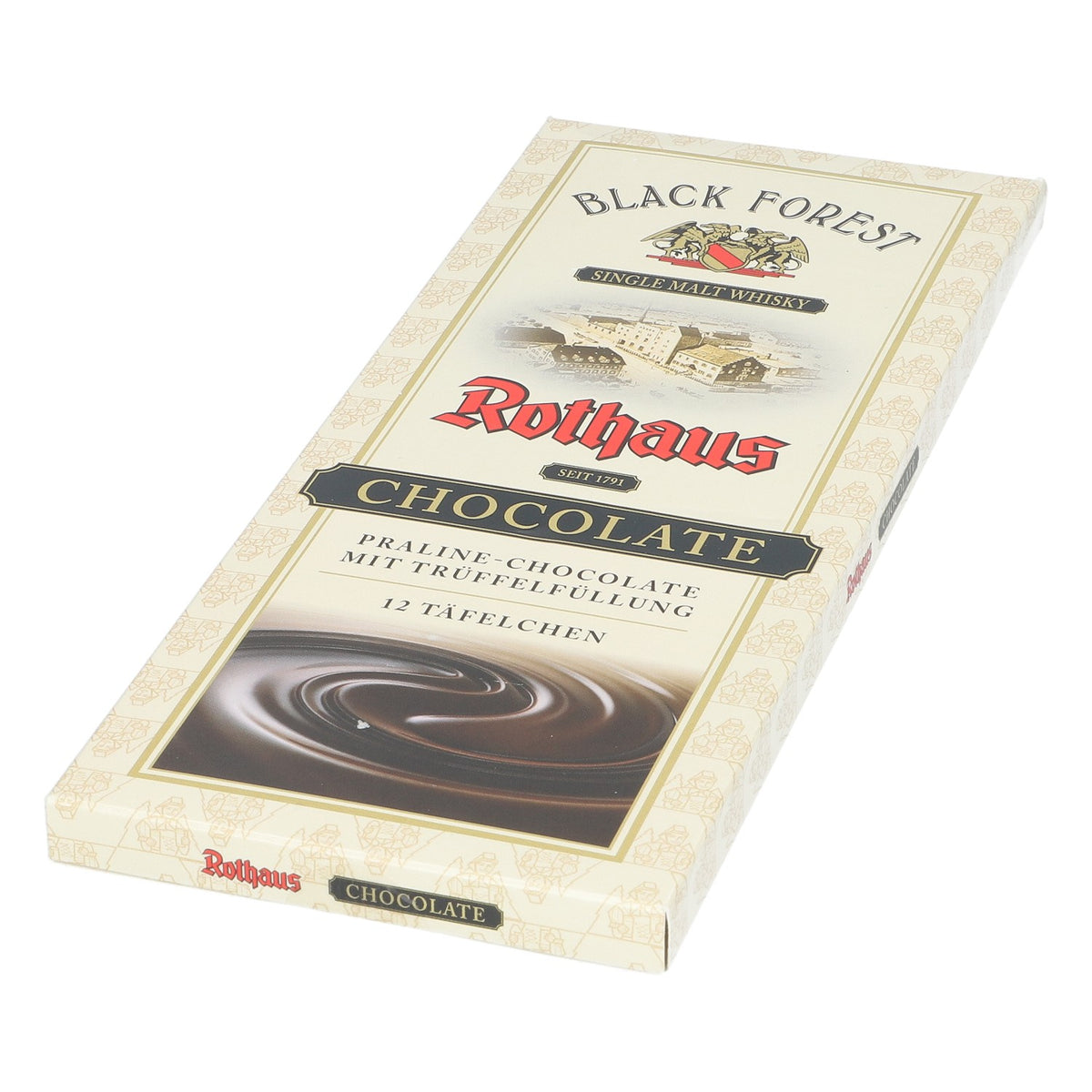 Black Forest Rothaus Whisky Chocolate Chocolate 100g dark 1,5%vol. alc. – View 3