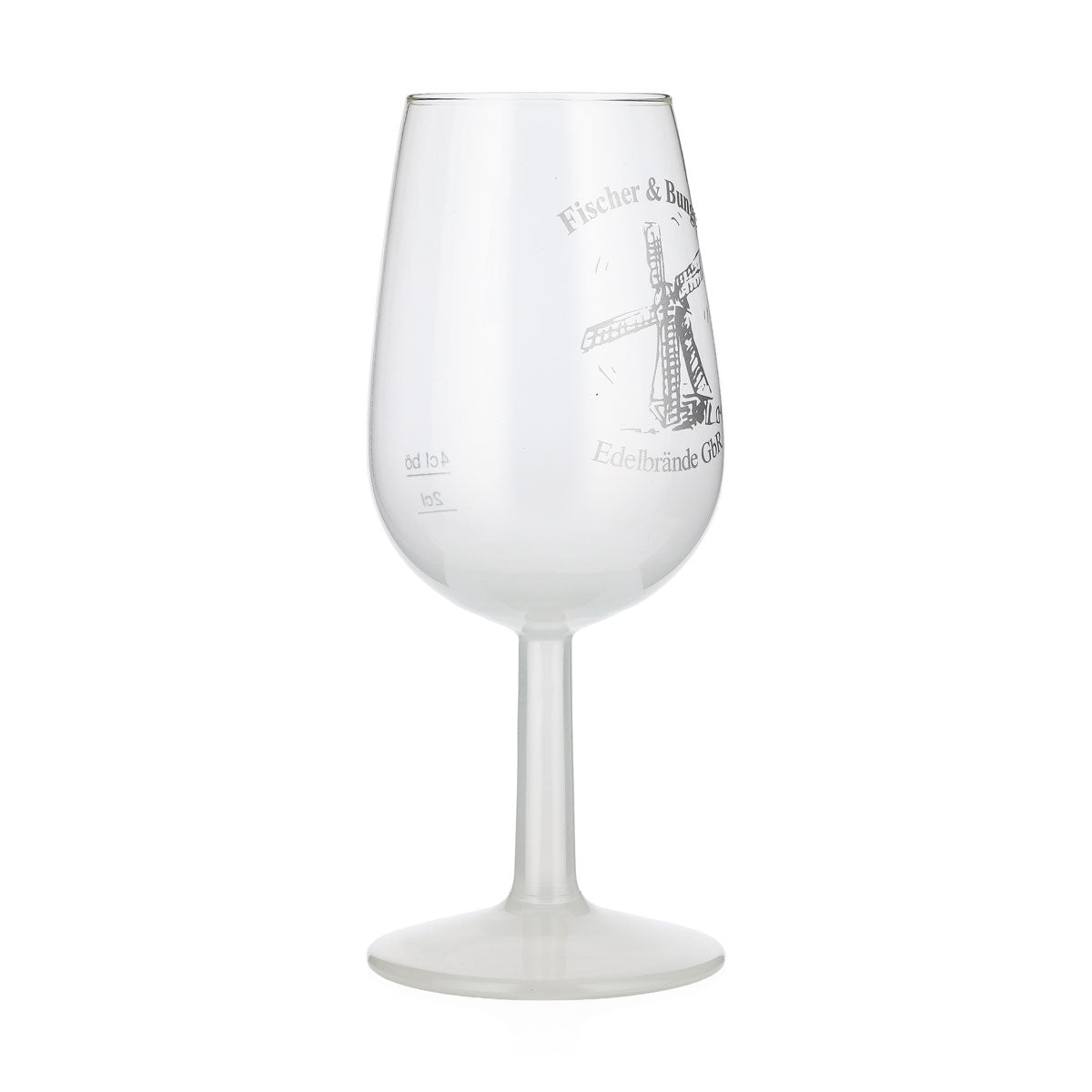 Böckling schnapps glass 2cl/4cl Nosing frosted glass Fischer&Bunge fine spirits – View 2