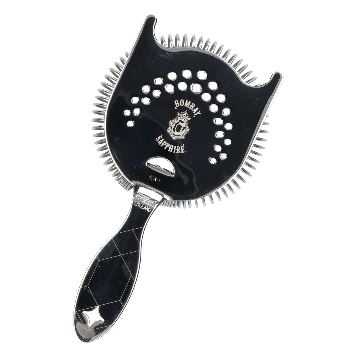 Bombay Sapphire Bar Strainer Strainer Frother Bonzer Barware Silver Stainless Steel – View 3