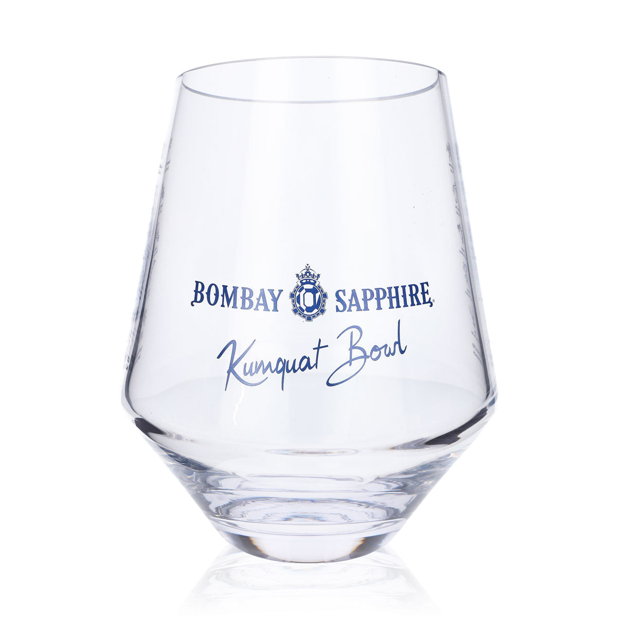 Bombay Sapphire Gin Glass Bottle Cooler by Zwiesel Handmade Kumquat Bowl 3.6 L