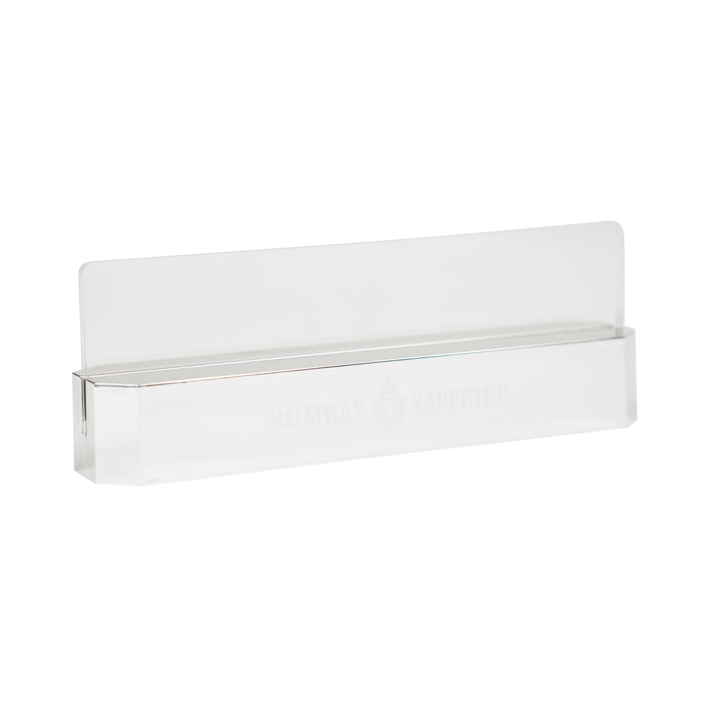 Bombay Sapphire Gin card holder menu gastro table tonic stand bar sign