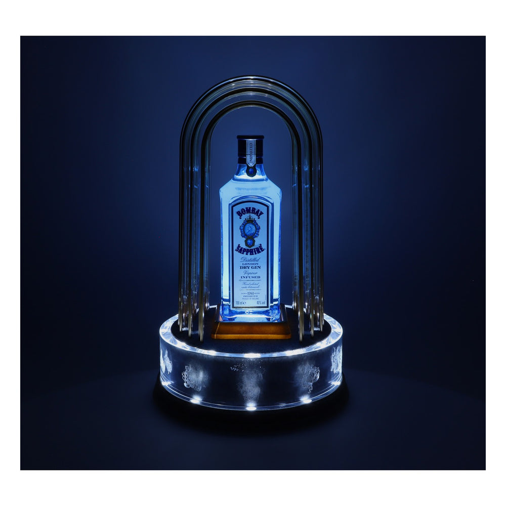 Bombay Sapphire Illuminated Glorifier Bottle Light Neon Sign LED