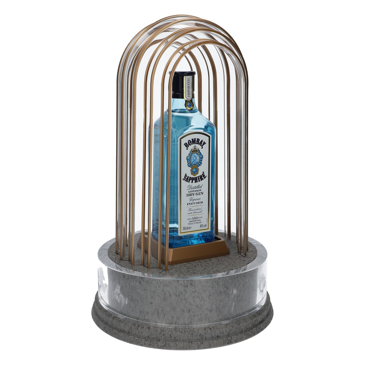 Bombay Sapphire Illuminated Glorifier Bottle Light Neon Sign LED – View 2